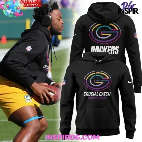 -Green Bay Packers Crucial Catch Intercept Cancer 2024 Hoodie