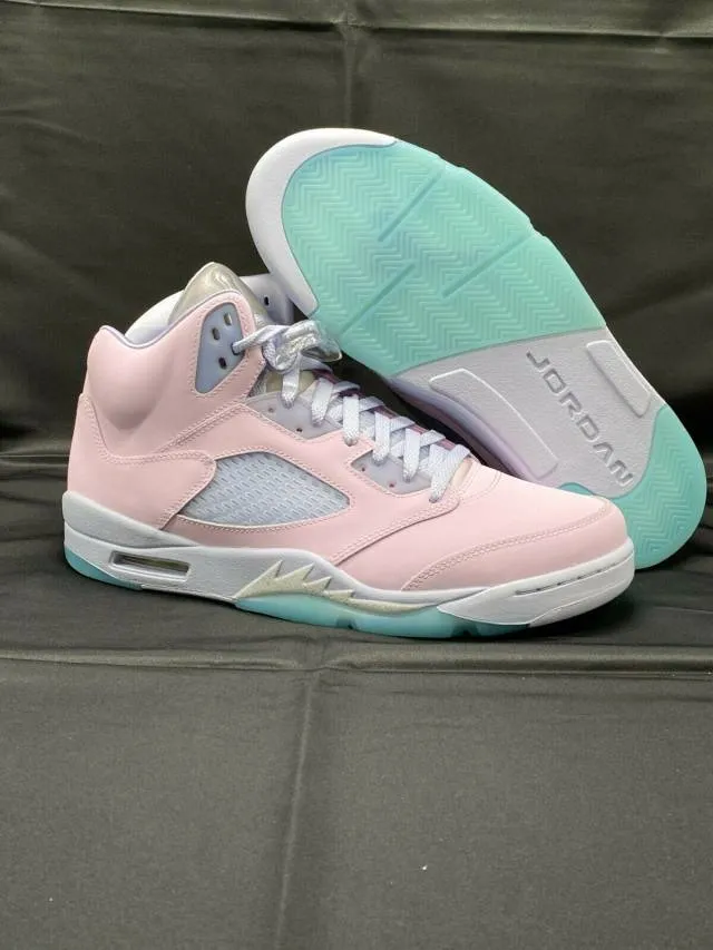 2022 nike air jordan 5 v retro easter 4-14 regal pink ghost copa dv0562-600