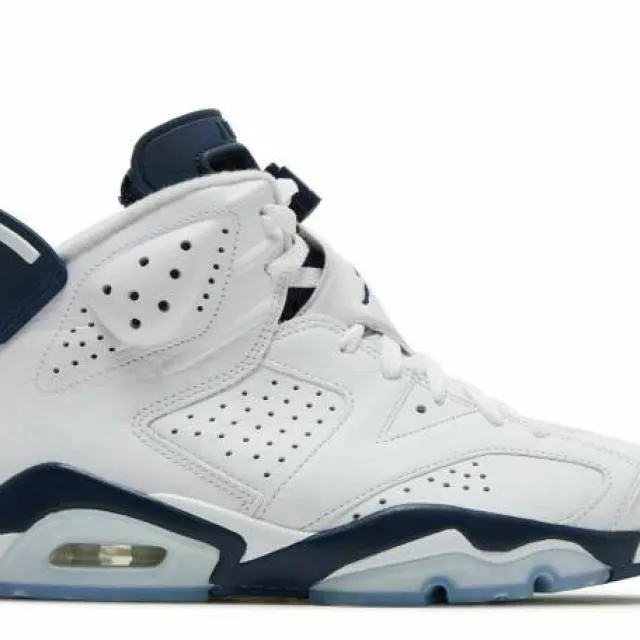 2022 nike air jordan 6 vi retro midnight navy 4-14 white ct8529-141