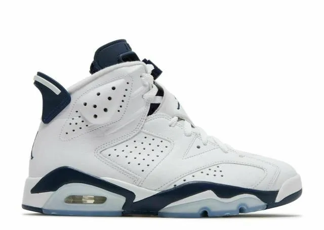 2022 nike air jordan 6 vi retro midnight navy 4-14 white ct8529-141