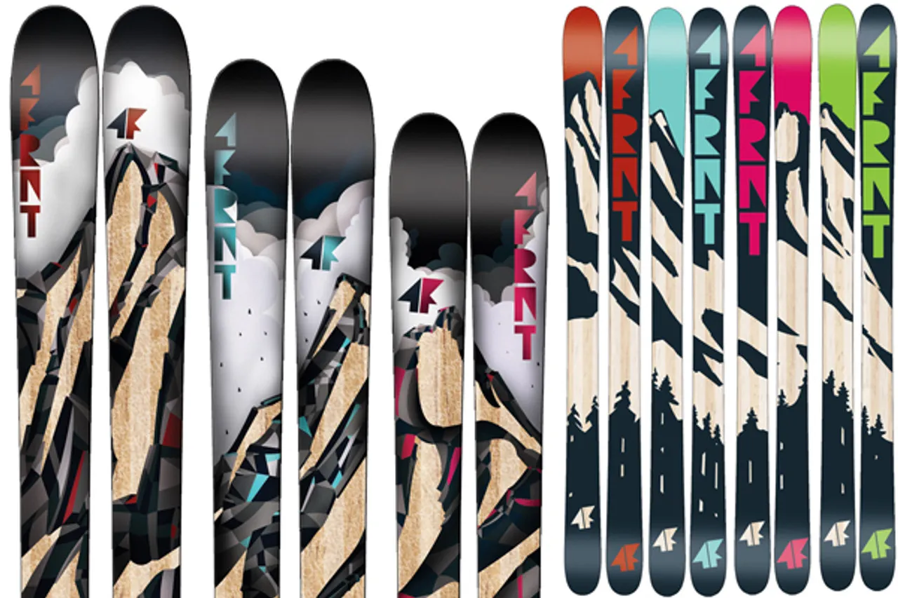 4frnt MSP Signature Series Skis 2011