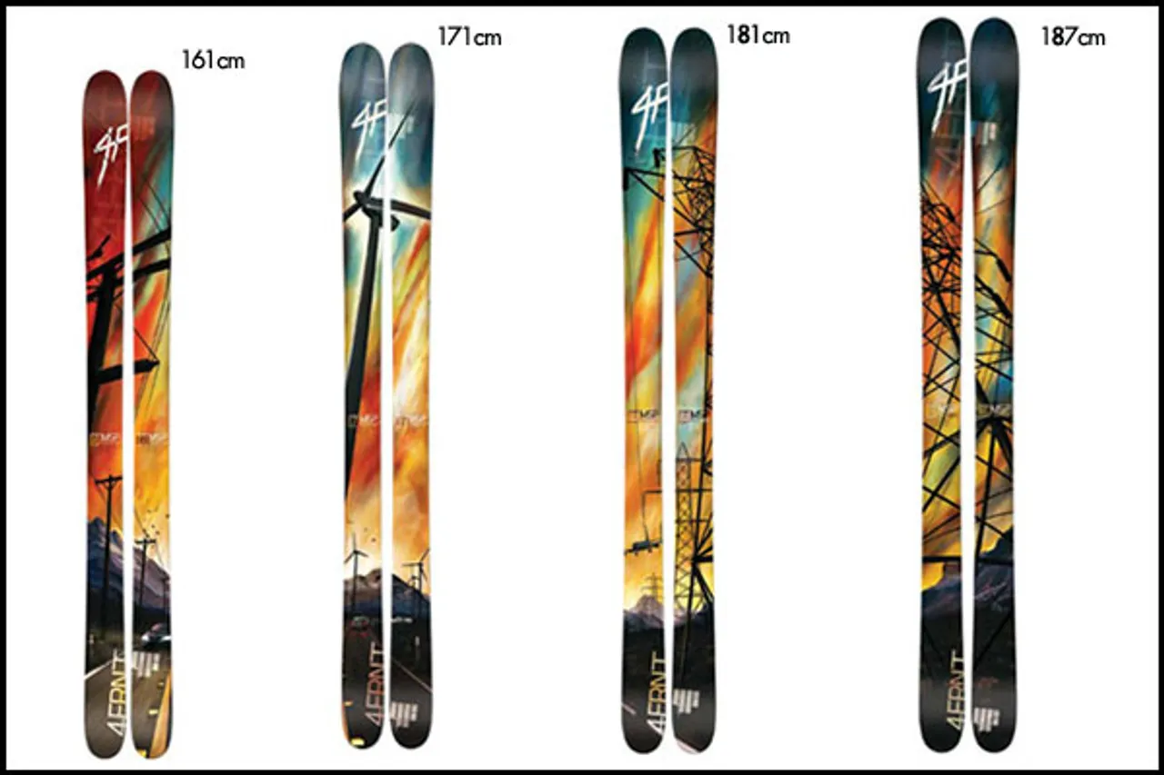 4frnt MSP Skis 2010 Model- 161cm