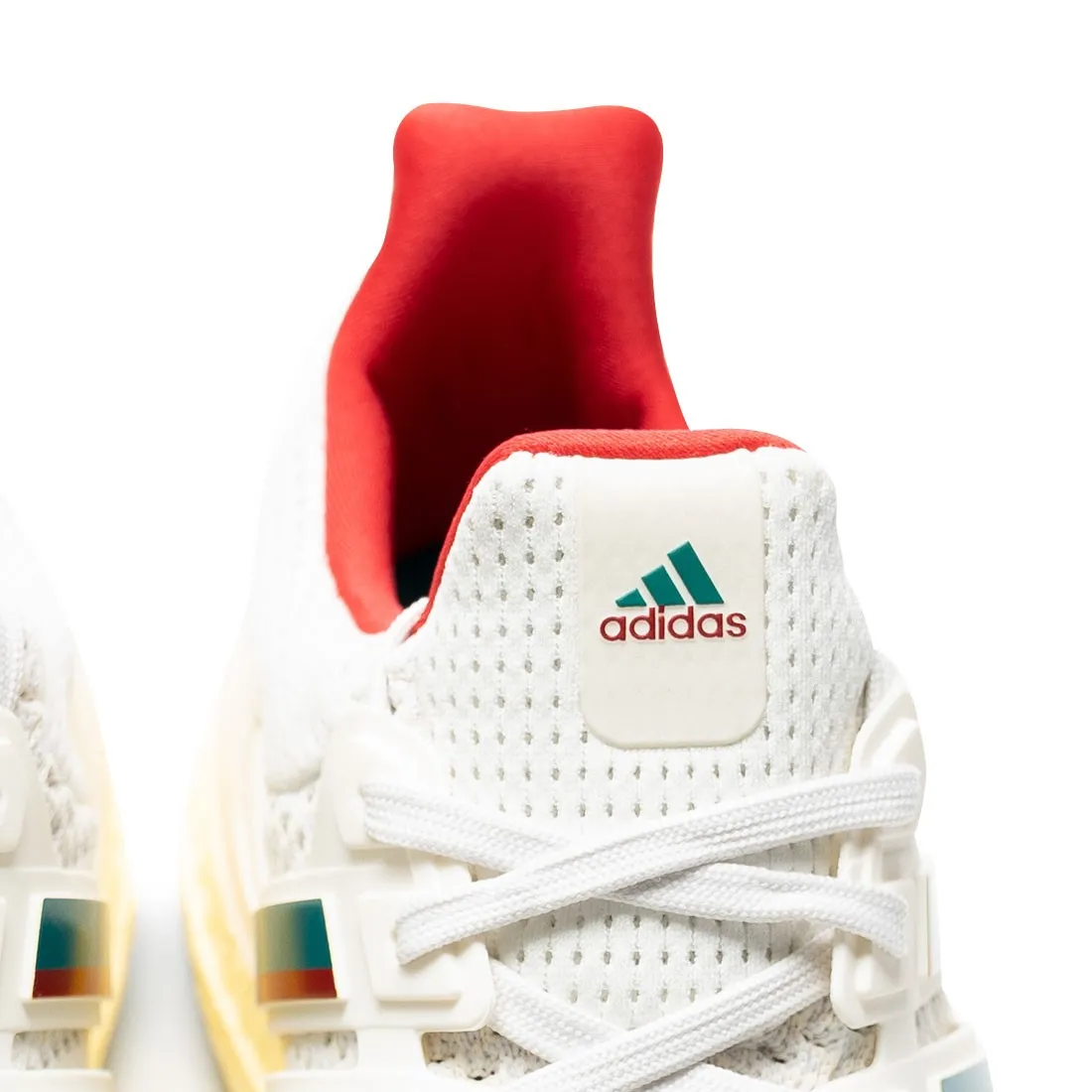 Adidas Men UltraBoost 1.0 DNA (white / eqt green / scarlet)