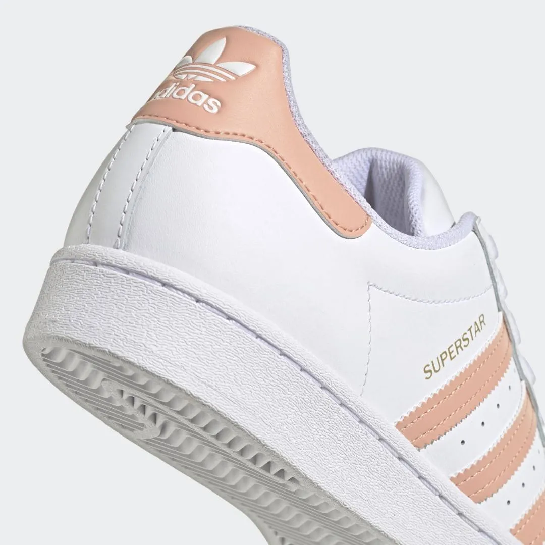 Adidas Original SUPERSTAR FOUNDATION Men’s - WHITE/PEACH AMBLUS