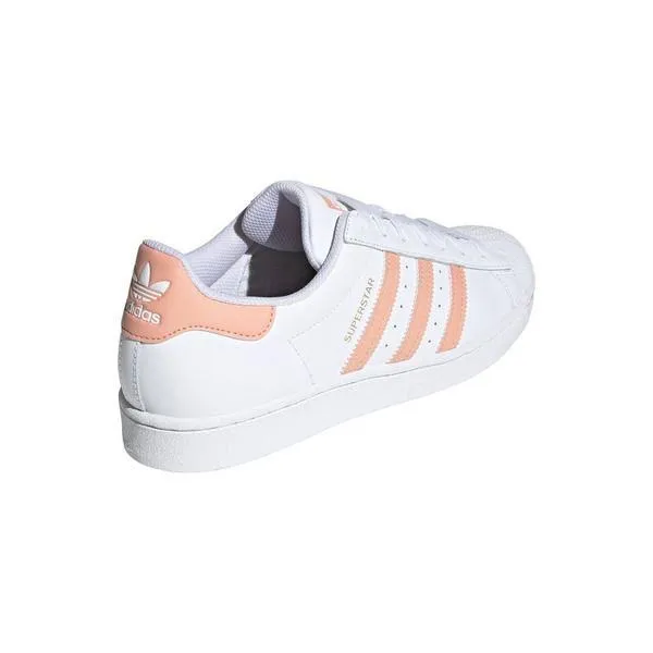 Adidas Original SUPERSTAR FOUNDATION Men’s - WHITE/PEACH AMBLUS