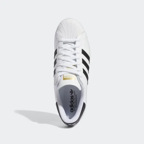 ADIDAS SUPERSTAR ADV - WHITE BLACK