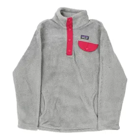 Age 10 Patagonia Fleece - Medium Grey Polyester