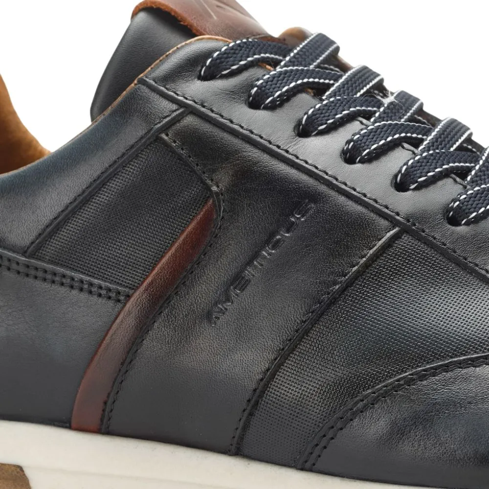 AMBITIOUS Slow Combi Classic Navy Trainers | Menswear Online