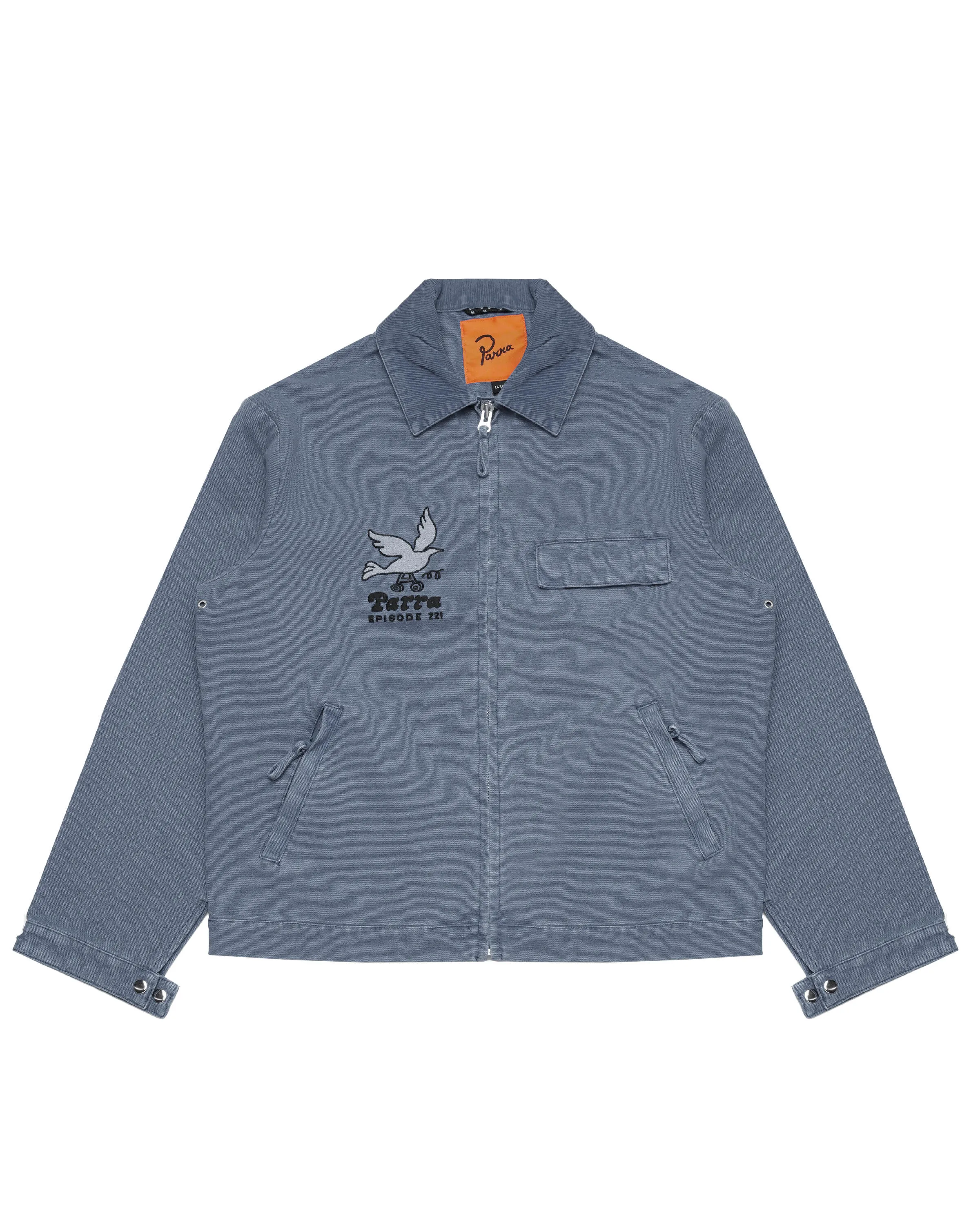 by Parra twilled bird wheel jacket