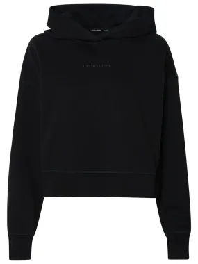 Canada Goose    Canada Goose 'Muskoka' Black Cotton Hoodie