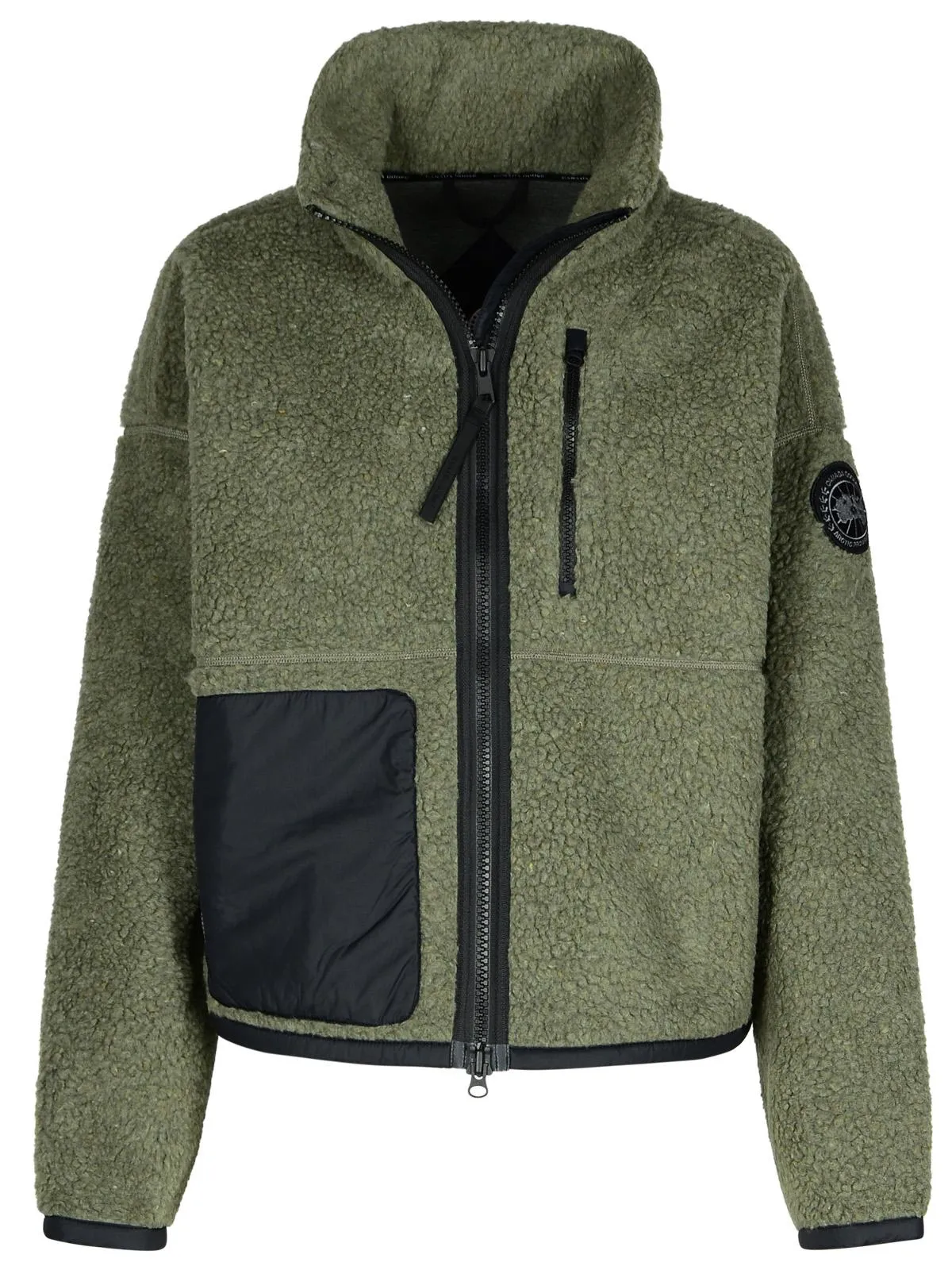 Canada Goose    Canada Goose 'Simcoe' Green Wool Blend Fleece