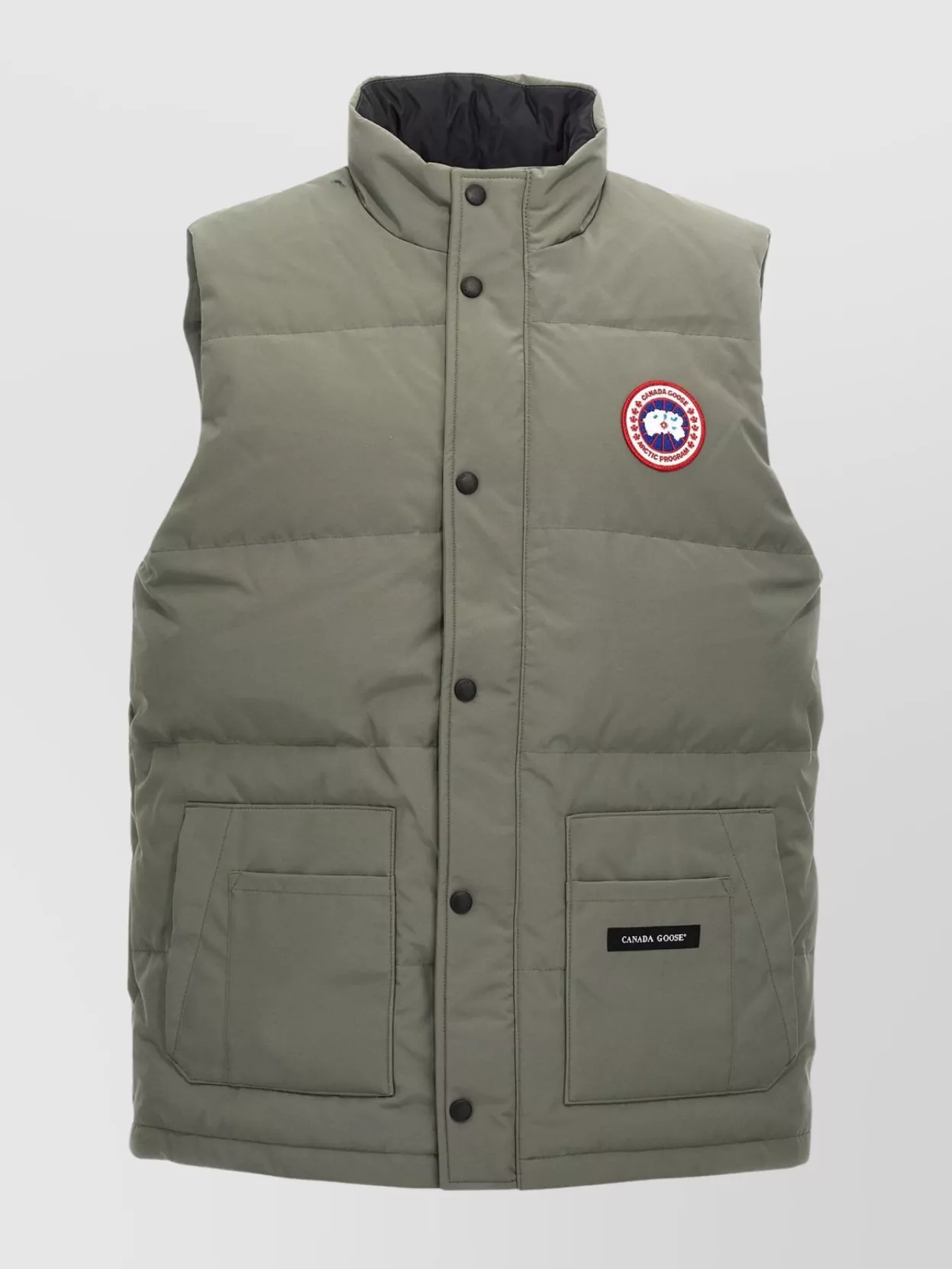 Canada Goose   'explorer' quilted high collar vest