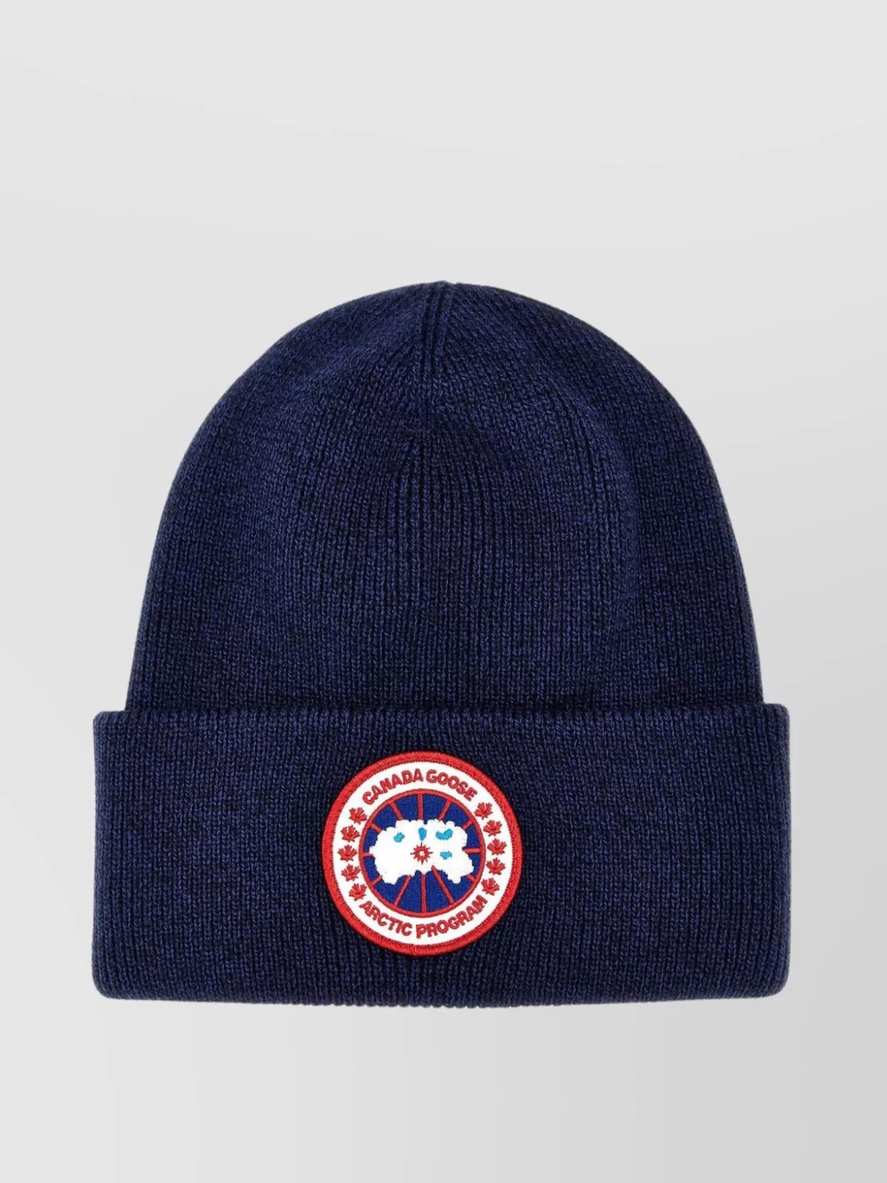 Canada Goose   Folded cuff knitted texture beanie