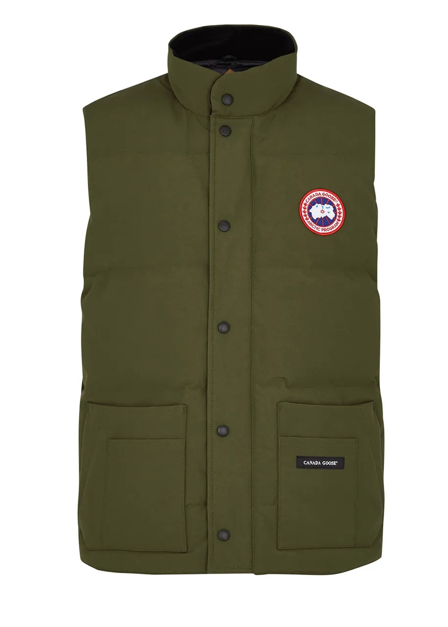 CANADA GOOSE Freestyle green quilted Artic-Tech gilet -                         -                     -                