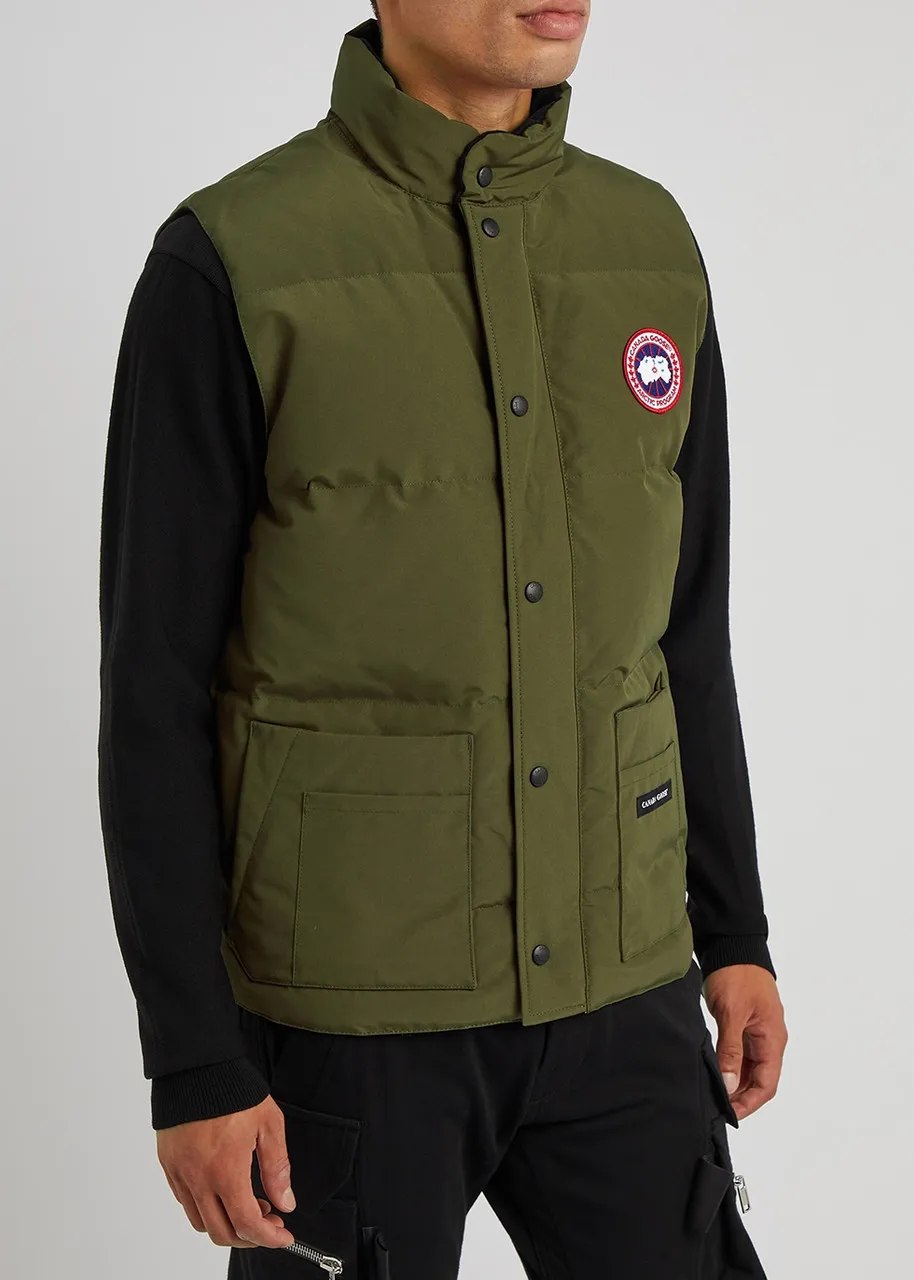 CANADA GOOSE Freestyle green quilted Artic-Tech gilet -                         -                     -                