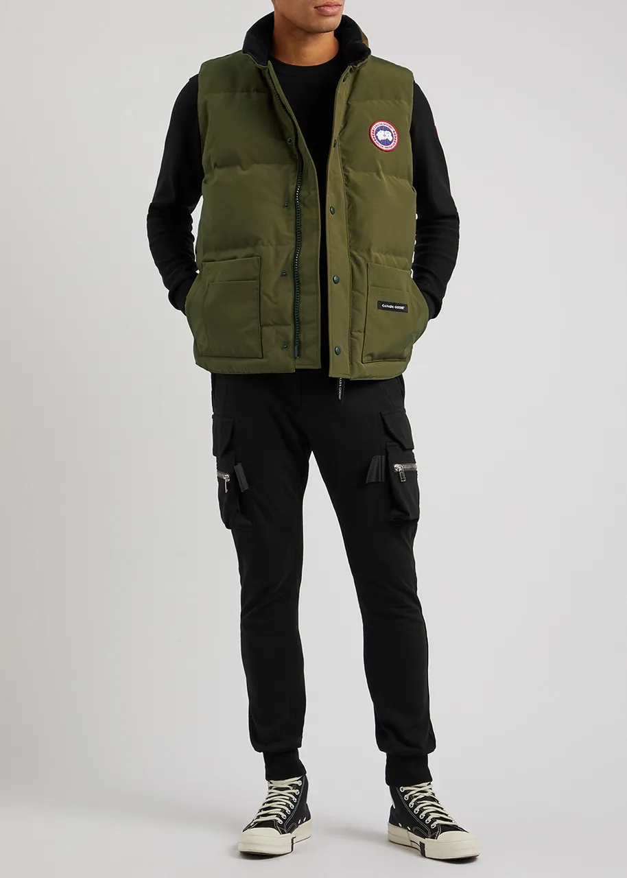 CANADA GOOSE Freestyle green quilted Artic-Tech gilet -                         -                     -                