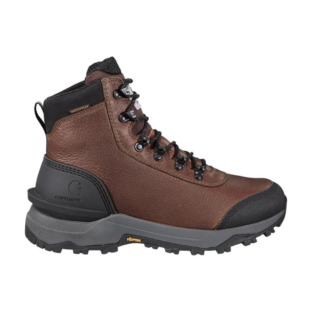 Carhartt FP6039 Outdoor Hike Waterproof Insulated 6 Boot Red Brown 12M