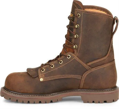 Carolina Men's 8 Leather Waterproof Work Boot - Composite Toe