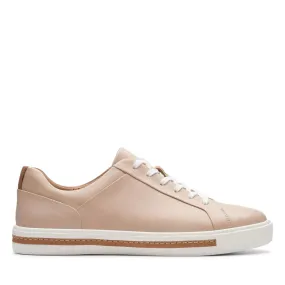 CLARKS | SNEAKERS MUJER | UN MAUI LACE BLUSH LEATHER CUERO ROJIZO | ROSA