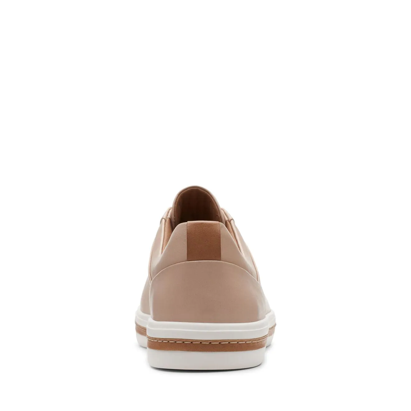 CLARKS | SNEAKERS MUJER | UN MAUI LACE BLUSH LEATHER CUERO ROJIZO | ROSA