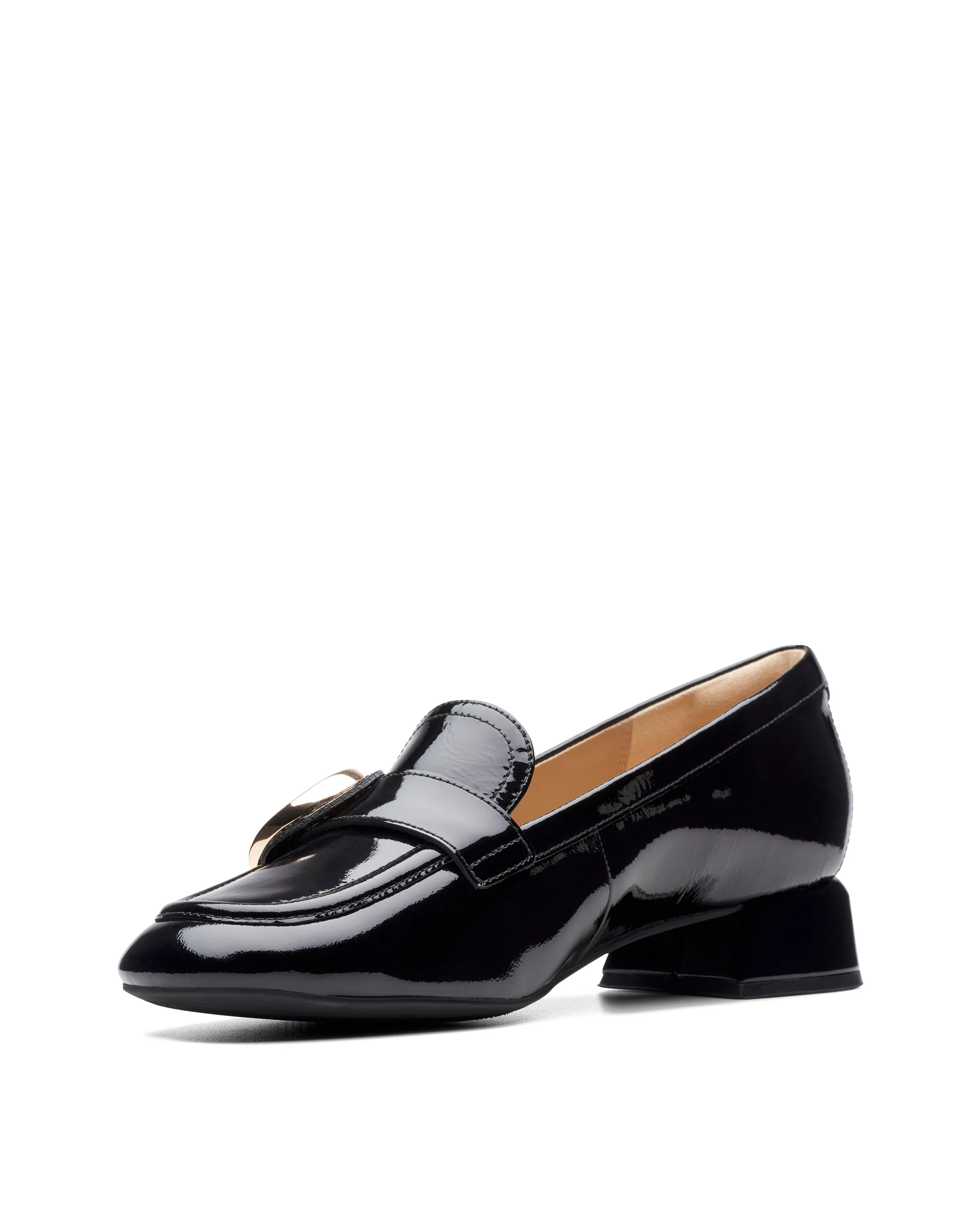 Clarks Daiss 30 Trim Patent Leather Loafer D Fit