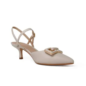 Clarks Violet55 Strap 26171431 Ivory Leather Women's Sandals for Summer