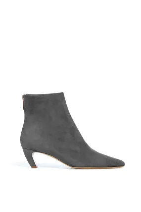 Clayton Ankle Boot in Dark Grey Suede