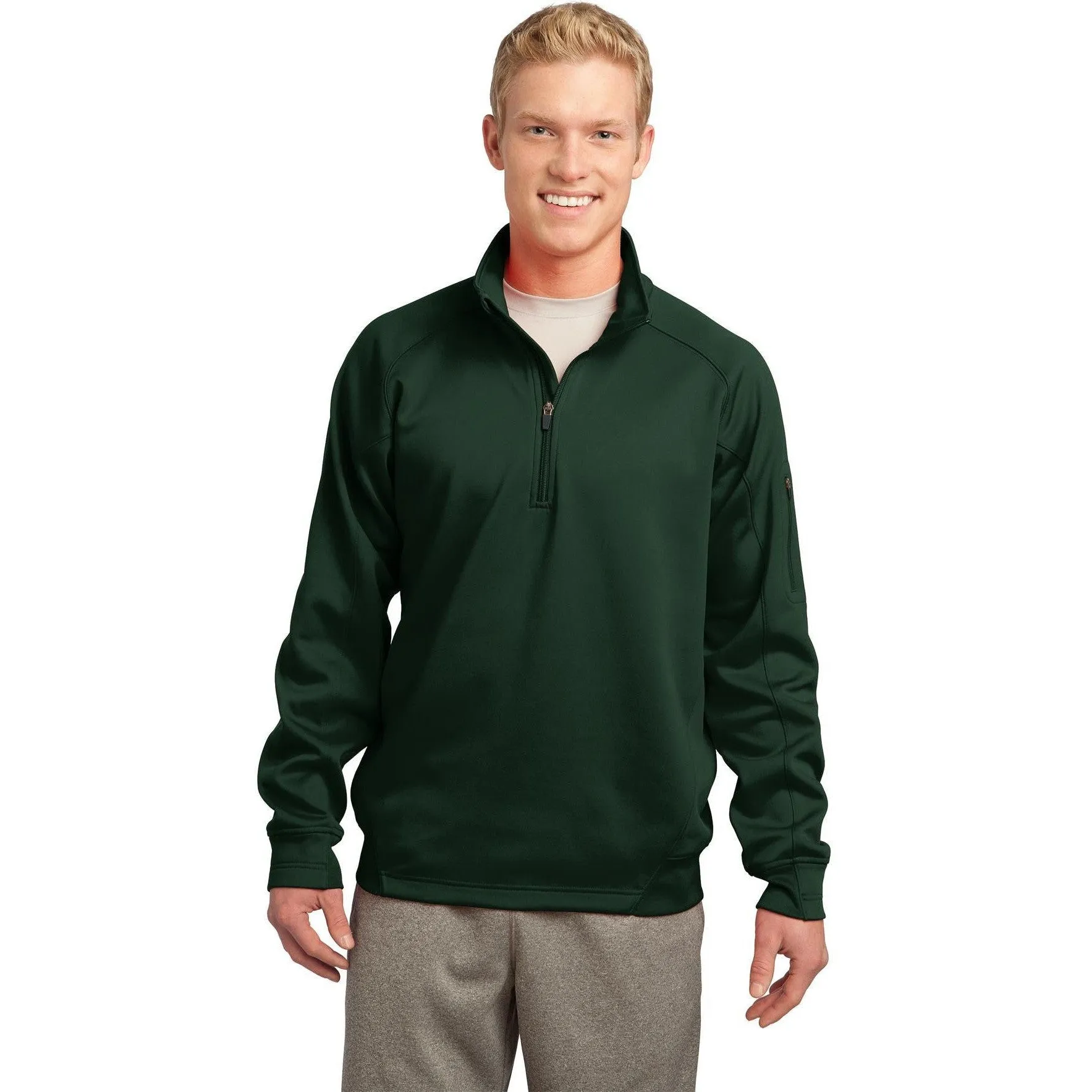 CLOSEOUT - Sport-Tek Tech Fleece 1/4-Zip Pullover