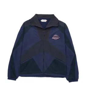 COLOR BLOCK FULL ZIP JACKET NAVY