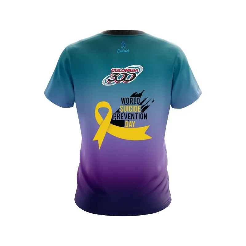 Columbia 300 Suicide Prevention CoolWick Bowling Jersey