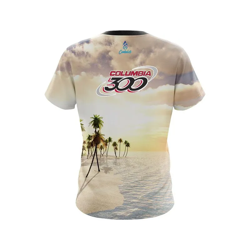 Columbia 300 Summer Island CoolWick Bowling Jersey