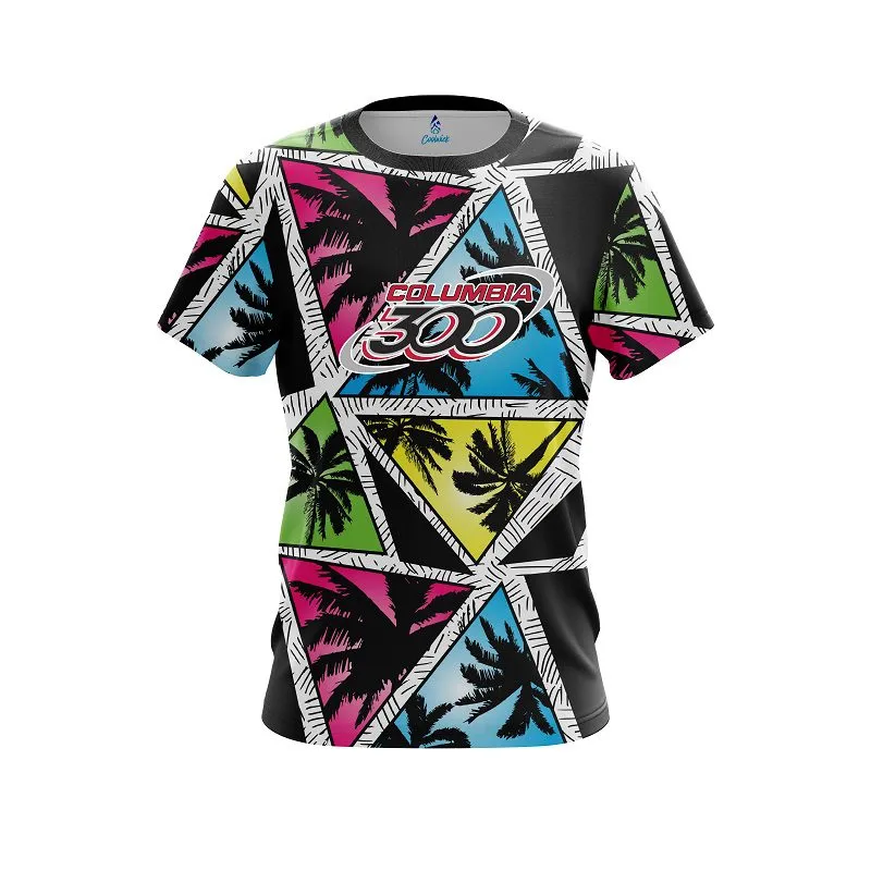 Columbia 300 Summer Palms CoolWick Bowling Jersey