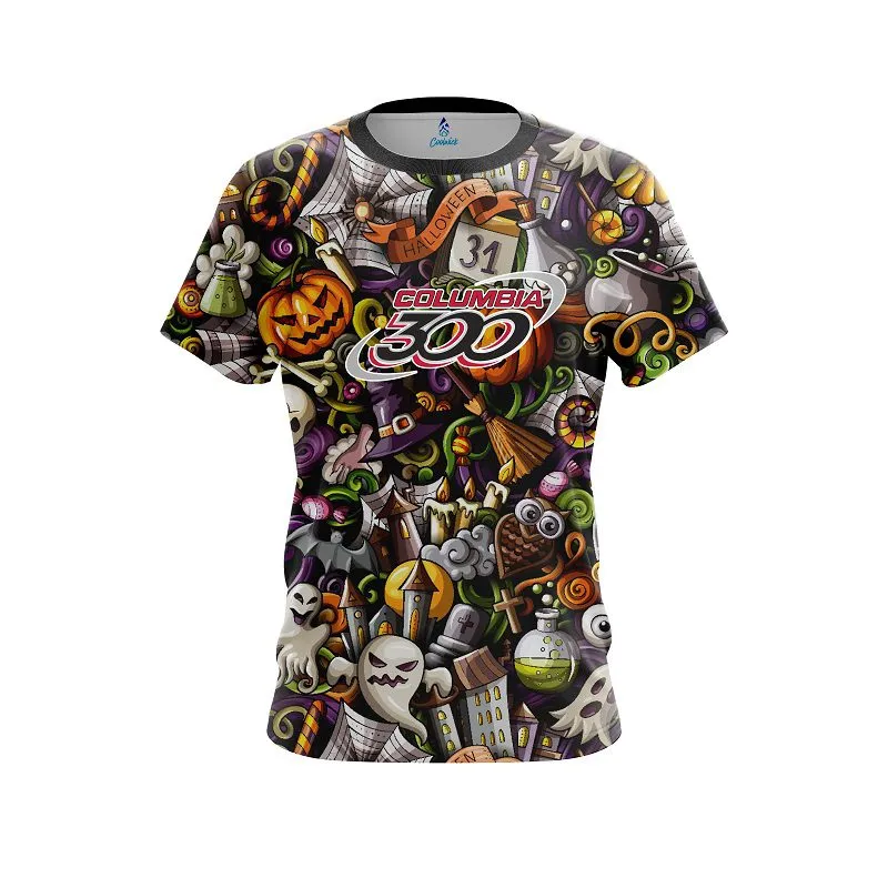 Columbia 300 Trick O Treat CoolWick Bowling Jersey