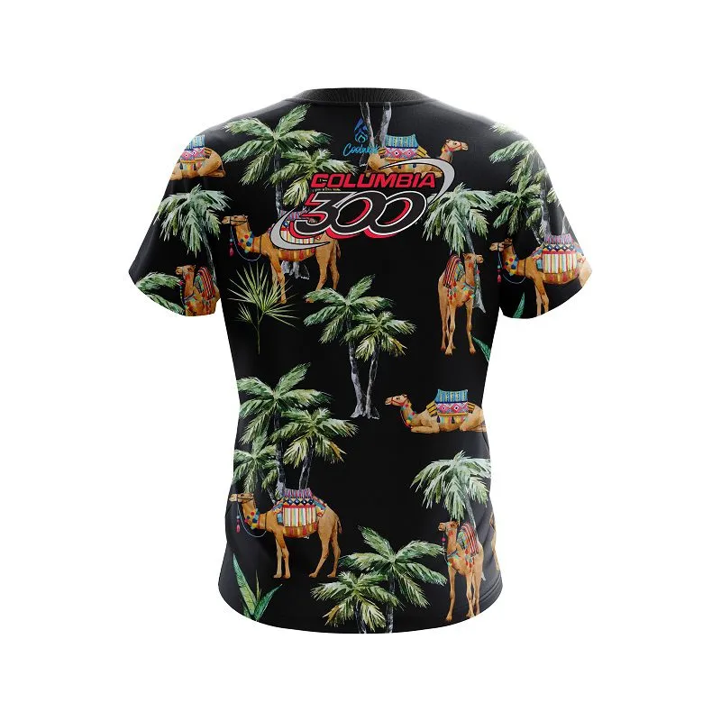 Columbia 300 Tropical Camel CoolWick Bowling Jersey