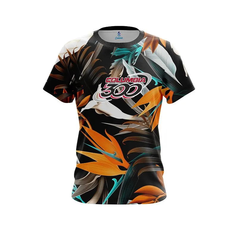 Columbia 300 Tropical Hawaiian CoolWick Bowling Jersey