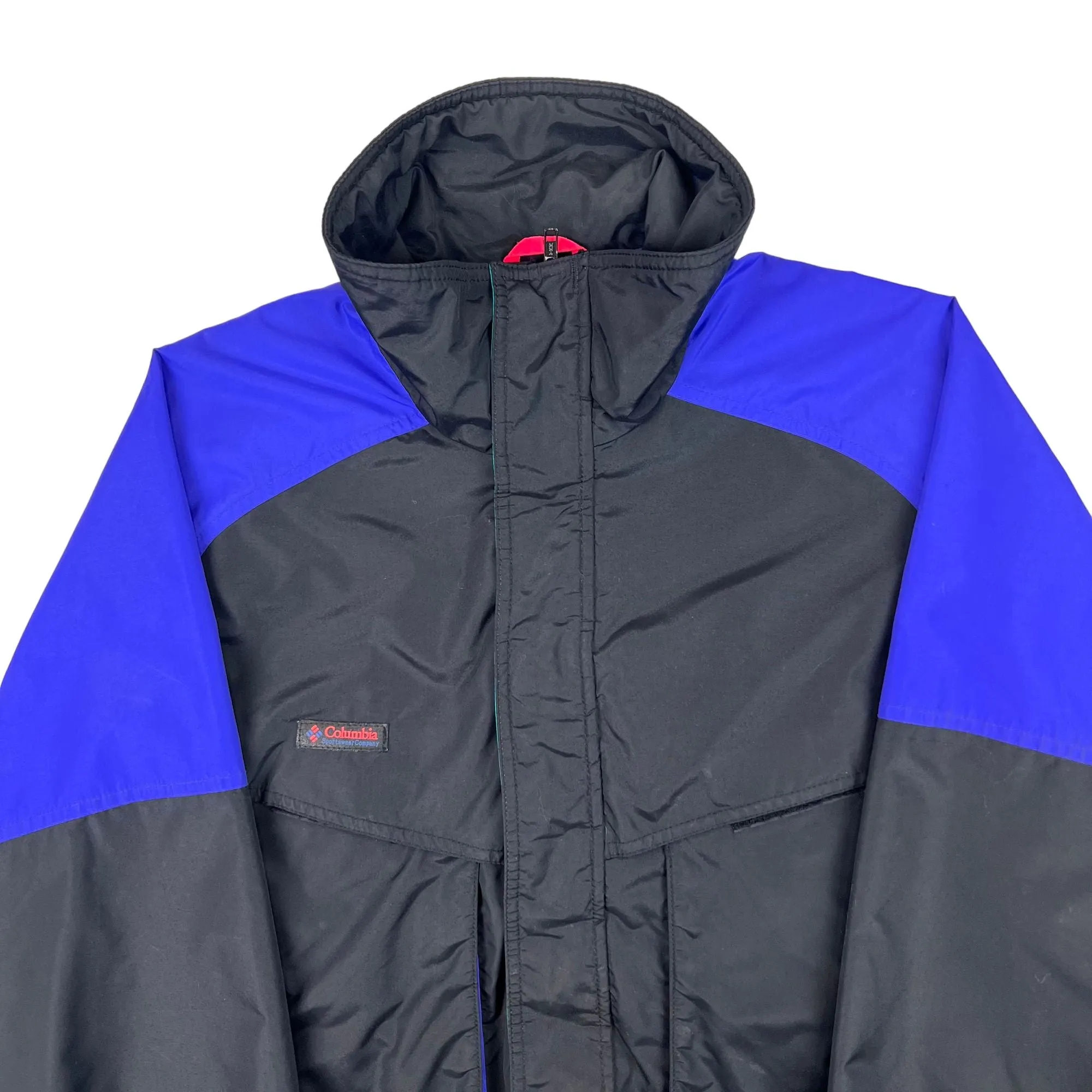 Columbia Colourblock Jacket Black Blue