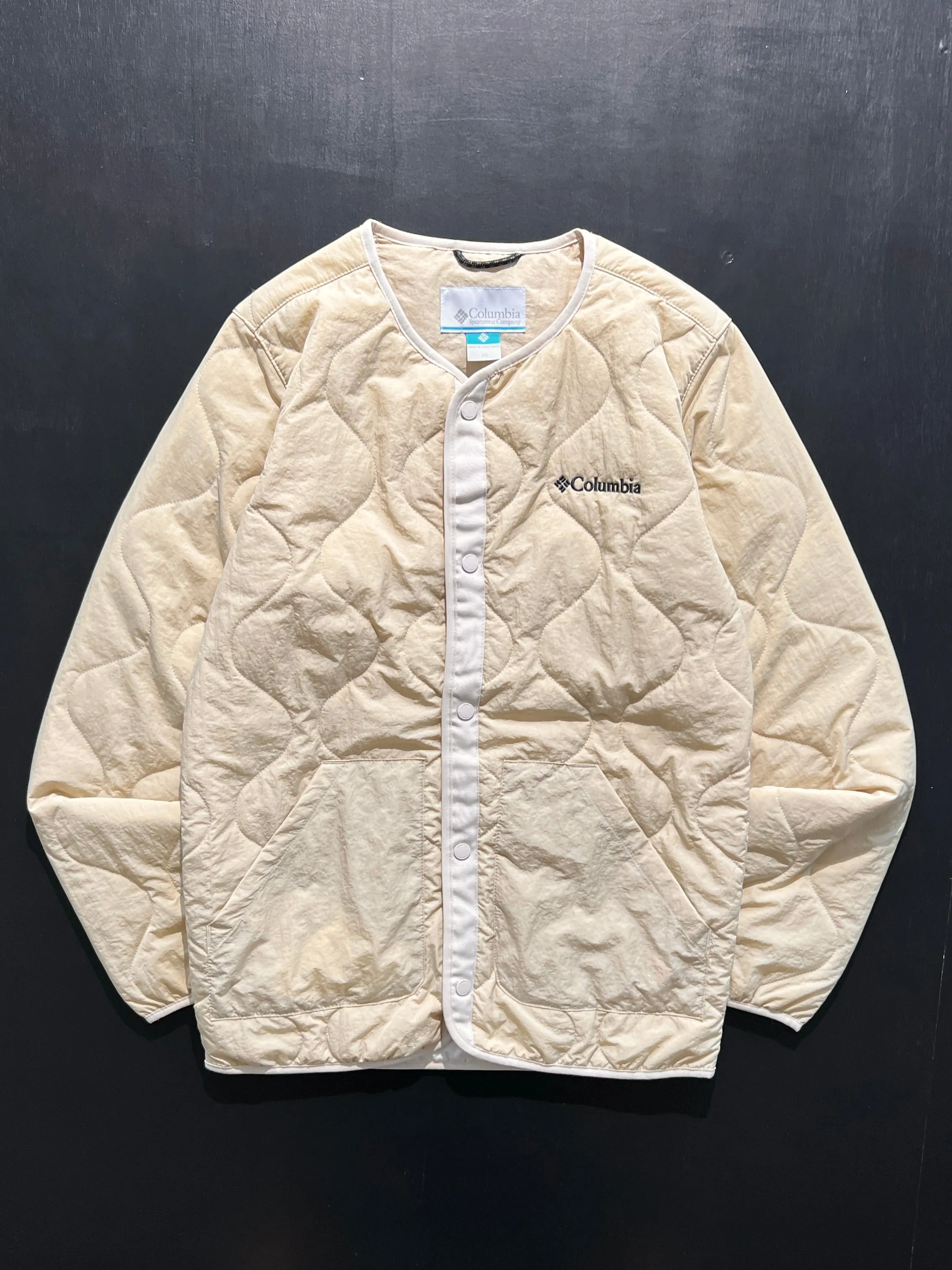 Columbia Quilted Button Up Jacket (S)