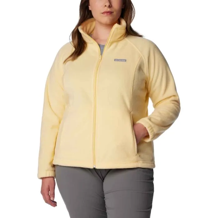 Columbia Womens Plus Benton Springs Full Zip Jac