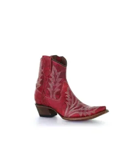 Corral Women's Red Ankle Boot