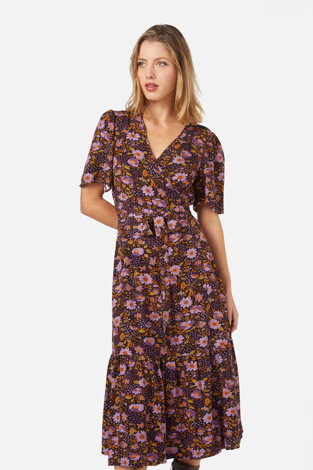 Cynthia Wrap Dress