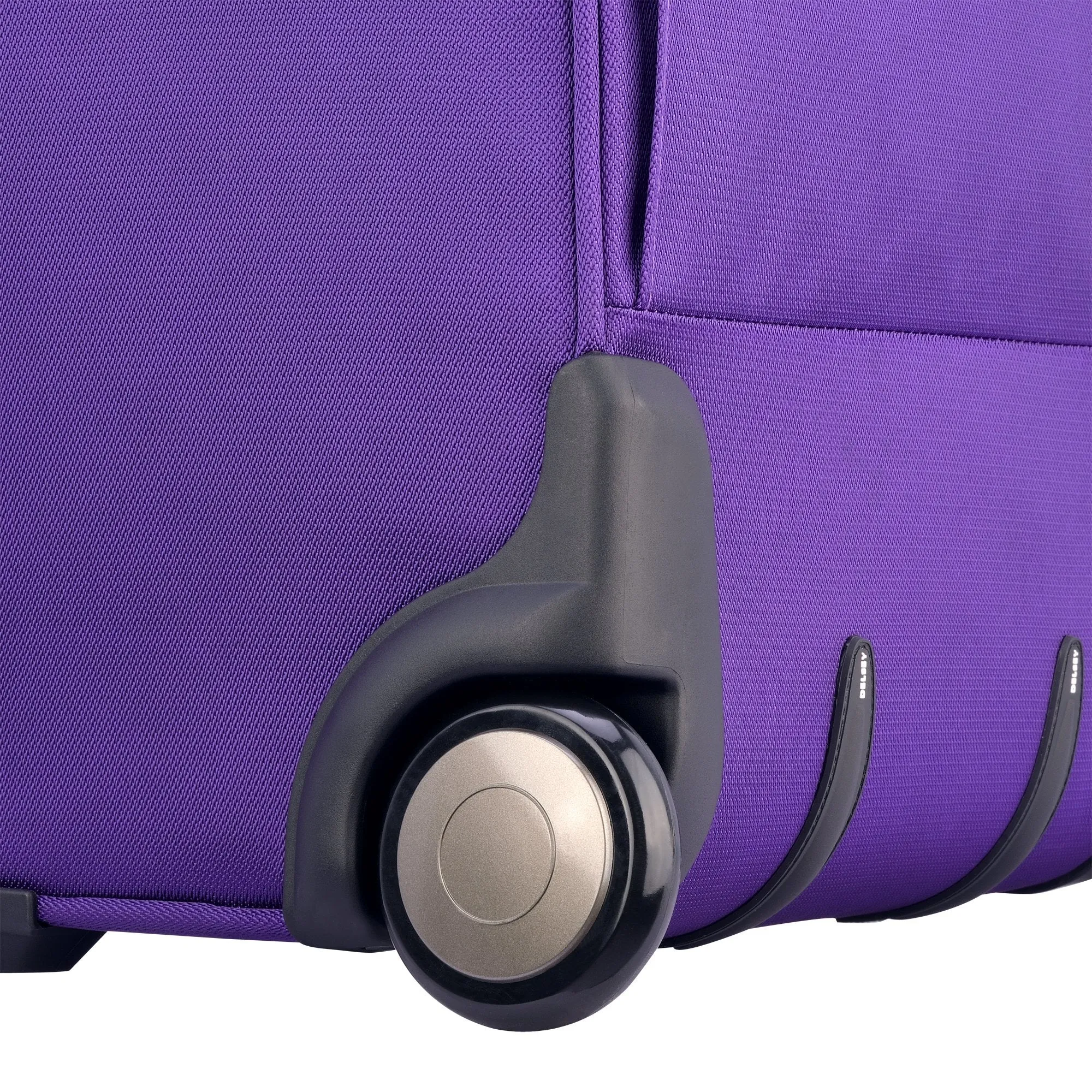 Delsey Paris Luggage Sky Max Carry On Expandable 2 Wheeled Suitcase, Purple