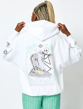 Disney The Nightmare Before Christmas Hoodie in White