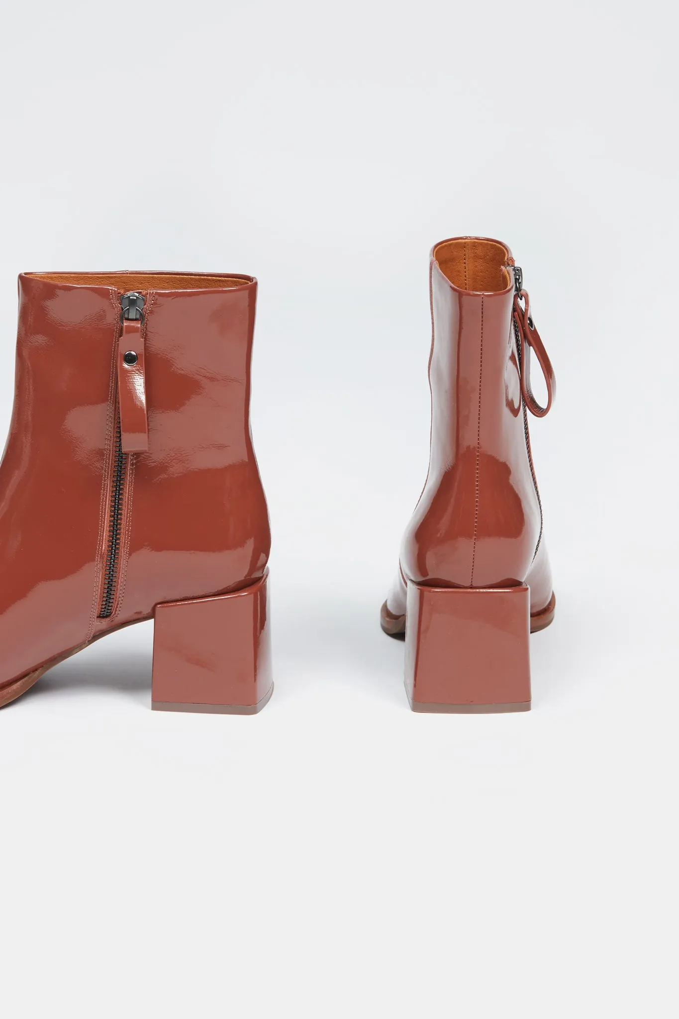 Ett Ankle Boot Rust