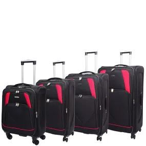 Four Wheel Lightweight Suitcase Columbia