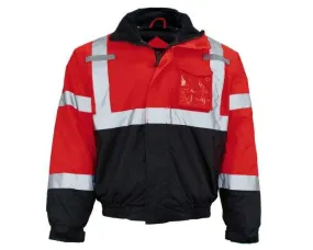 GSS Multi Color Waterproof Bomber Jacket 8014 RED