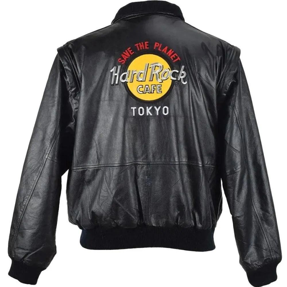 Hard Rock Cafe's Leather Jacket: Save the Planet 