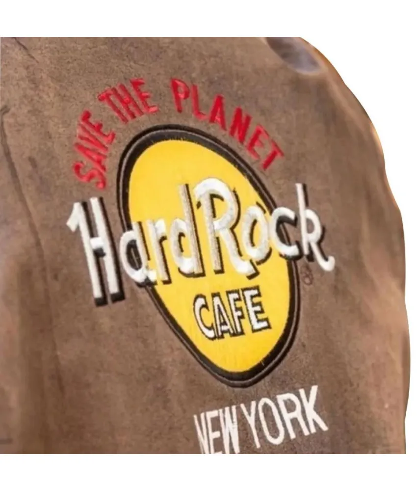 Hard Rock Cafe's Leather Jacket: Save the Planet 