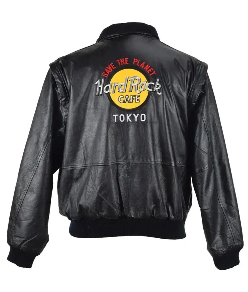 Hard Rock Cafe's Leather Jacket: Save the Planet 