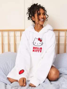 Hello Kitty x Skinnydip Blanket Hoodie in White