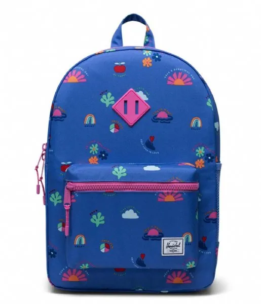 Herschel Heritage Youth X-Large Backpack-Self Love Baja Blue